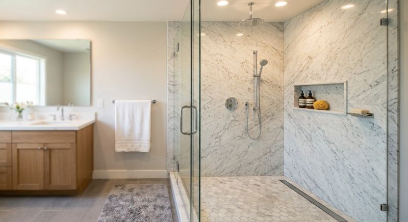 Shower Remodeling detail